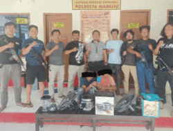 Kawanan Bajing Loncat Jalan Trans Sulawesi Takandeang, Mamuju Dibekuk Polisi