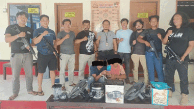 Kawanan Bajing Loncat Jalan Trans Sulawesi Takandeang, Mamuju Dibekuk Polisi