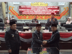Rapat Paripurna KUA-PPAS 2023 Diwarnai Interupsi dari Sejumlah Anggota DPRD Lampung Utara