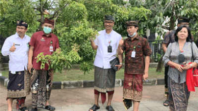 Tingkatkan Produksi Pangan, Dinas Pertanian Kabupaten Badung Gandeng BPTP Bali