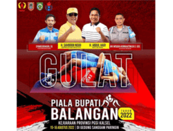 Kejurprov Gulat Kabupaten Balangan Diharapkan Cetak Bibit Baru Atlet Andal