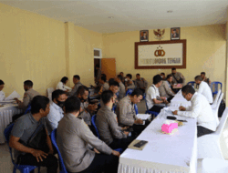 Itwasda Polda NTB Audit Kinerja Polsek Jajaran Polres Lombok Tengah
