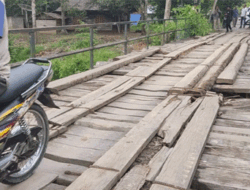 Jembatan Mengundang Maut di Desa Seuneubok Buloh, Aceh, Butuh Perhatian Pemerintah