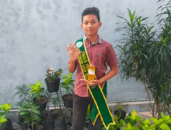 Air Limbah Berhasil Disulap Siswa SMP di Surabaya Jadi Pupuk Organik Cair