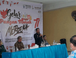 Gubernur Kalbar Kunjungi Gelar Pangan Murah dan Penyerahan Bantuan Hibah