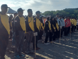 Peringati HUT ke-77 RI, Perhutani Bondowoso Pilih Beach Forest Situbondo Jadi Lokasi Peringatan