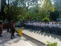 Kapolsek Japsel Berikan Imbauan Kamtibmas di SMU Negeri 4 Jayapura