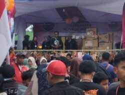 Jalan Sehat Berhadiah Meriahkan HUT ke 77 RI di Taneuh Beureum, Tasikmalaya