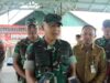 Dandim 1001/HSU Bersama Dinas PMD Kunjungi Lokasi TMMD ke-115 di Desa Matang Hanau