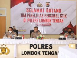 Tim STIK Lemdiklat Polri Lakukan Penelitian di Polres Lombok Tengah