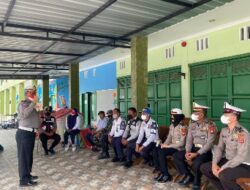 Dirlantas Polda Sulsel Laksanakan Supervisi Kampung Tertib Lalu Lintas Polres Bone