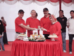 Sambut HUT RI, Pj Bupati OKU Hadiri Perlombaan Agustusan di RSUD Baturaja