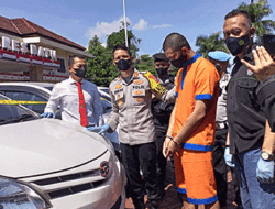 Satreskrim Polres Batu Ringkus Pelaku Penggelapan Enam Mobil Rental