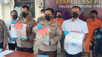 Oknum Anggota DPRD dan Dua Kades Jadi Tersangka Kasus Korupsi di Lampung Timur