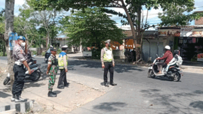 Antisipasi Penyebaran PMK, Polres Loteng Lakukan Penyekatan Distribusi Hewan Ternak