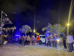 Kapolres Lombok Tengah Pimpin Giat Patroli Gabungan di KEK Mandalika