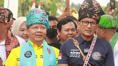 Menparekraf Sandiaga Uno Apresiasi Langkah Gubernur Bangkitkan Pariwisata Bengkulu