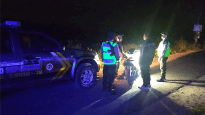 Antisipasi Gangguan Kamtibmas, Polsek Praya Barat Daya Gelar Patroli Malam