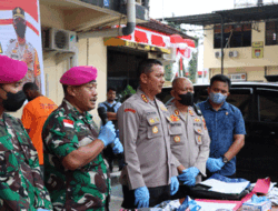 Polisi Bersama TNI-AL Tangkap Pemilik 10 Bungkus Ganja Kering di Perbatasan RI-PNG