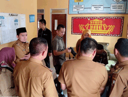 Merasa Kecewa, Wabup Lampung Utara Saat Sidak Kedisplinan Pegawai