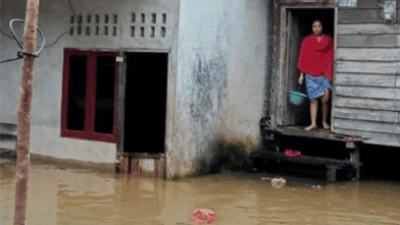 Dua Desa di Kabupaten Sanggau, Kalimantan Barat Terendam Banjir, Diminta Semua Pihak Waspada