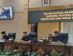 Rapat Raperda Perubahan APBD Pemandangan Umum Dewan OKU Timur