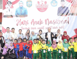 Semarakkan Hari Anak Nasional, Sebanyak Tujuh Ribu Siswa Ikuti Senam Bersama di OKU