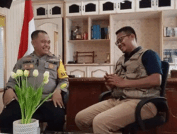 Komunitas Wartawan Sanggam Gelar Silaturahmi Bersama Kapolres Balangan, Kalsel
