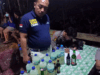 Razia Warung Remang-remang Kawasan Liku Sembilan Bengkulu Tengah, Polisi Sita Puluhan Botol Miras