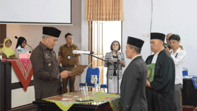 Bupati Rejang Lebong Lantik Hendra Noviansyah Jadi Direktur Perumda Tirta Bukit Kaba