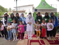 Family Fun Day Hibur Masyarakat Balangan, Digelar Senam Sehat dan Bazaar UMKM