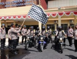 Tingkatkan Kinerja Personel, Kapolres Loteng Serahkan Sepeda Motor Dinas Bhabinkamtibmas