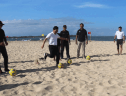 Tournament Beach Soccer Cup I Terbuka Diharapkan Jadi Daya Tarik Sport Tourism Bali