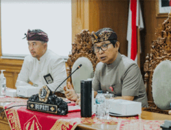 Pemeriksaan Kepatuhan Terhadap BLT Desa, Sekda Badung Terima Entry Meeting BPK