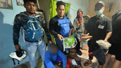 Warga PNG Bawa Ganja ke Indonesia, Tak berkutik Saat Dibekuk Polisi di Polimak, Jayapura Selatan