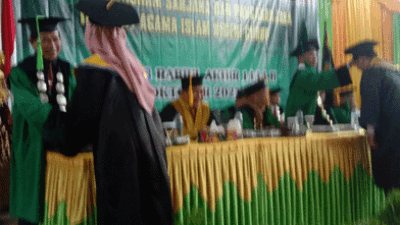 Sebanyak 998 Mahasiswa IAIN Curup, Rejang Lebong Diwisuda, Terbanyak Sejak Status PTAIN