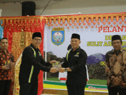 Pelantikan Pengurus DPC SAS Dihadiri Pj Bupati OKU Teddy Meilwansyah