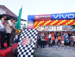 Tingkatkan Sinergitas TNI-Polri, Pemerintah dan Masyarakat Gelar Jalan Sehat, Bandarlampung