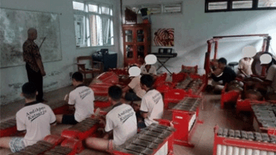 Program Sekolah Mandiri Merdeka Belajar, LPKA Klas I Kutoarjo Ajarkan Kesenian Karawitan