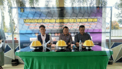 Kemenkum HAM Sulbar Bersama LAKIP-RI Gelar Sosialisasi dalam Peringatan Hari Sumpah Pemuda ke-94