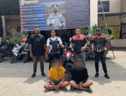 Barter Motor Curanmor dengan Ganja, Dua Pelajar Dibekuk Tim Resmob Numbay, Jayapura