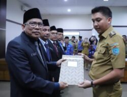 Bupati Ogan Olir Pesan Agar Tingkatkan SDM Saat Lantik Kepala Dinas Pendidikan