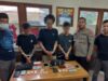 Tiga Pelaku Narkoba Dibekuk Tim Gabungan Polres Bengkayang, Kalbar, 2,50 Gram Sabu Jadi Barang Bukti