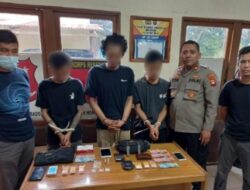 Tiga Pelaku Narkoba Dibekuk Tim Gabungan Polres Bengkayang, Kalbar, 2,50 Gram Sabu Jadi Barang Bukti