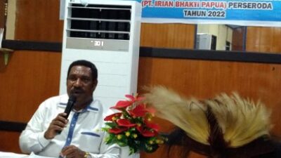 Seluruh Jajaran Diharapkan Tingkatkan Kerja Setelah Status PD Irian Bhakti Menjadi PT