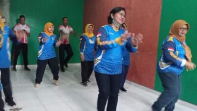 Tingkatkan Kesadaran Hidup Sehat, Pegawai Rutan Purworejo Ikuti Senam dan Penyuluhan Kesehatan