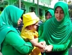 Ketua Persit KCK Cabang XXIII Kodim 0713 Brebes Kampanyekan Cuci Tangan Setelah Beraktivitas