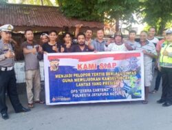 Operasi Zebra Cartenz Polresta Jayapura Kota Beri Imbauan dan Edukasi Tertib Berlalulintas