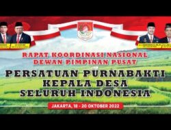 Organisasi Pepaksi, Wadah Para Kades Purna Bhakti Seluruh Indonesia