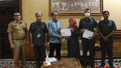 Wabup Suiasa Tingkatkan Komunikasi dengan Kepala BPS Badung Guna Sukseskan Regsosek